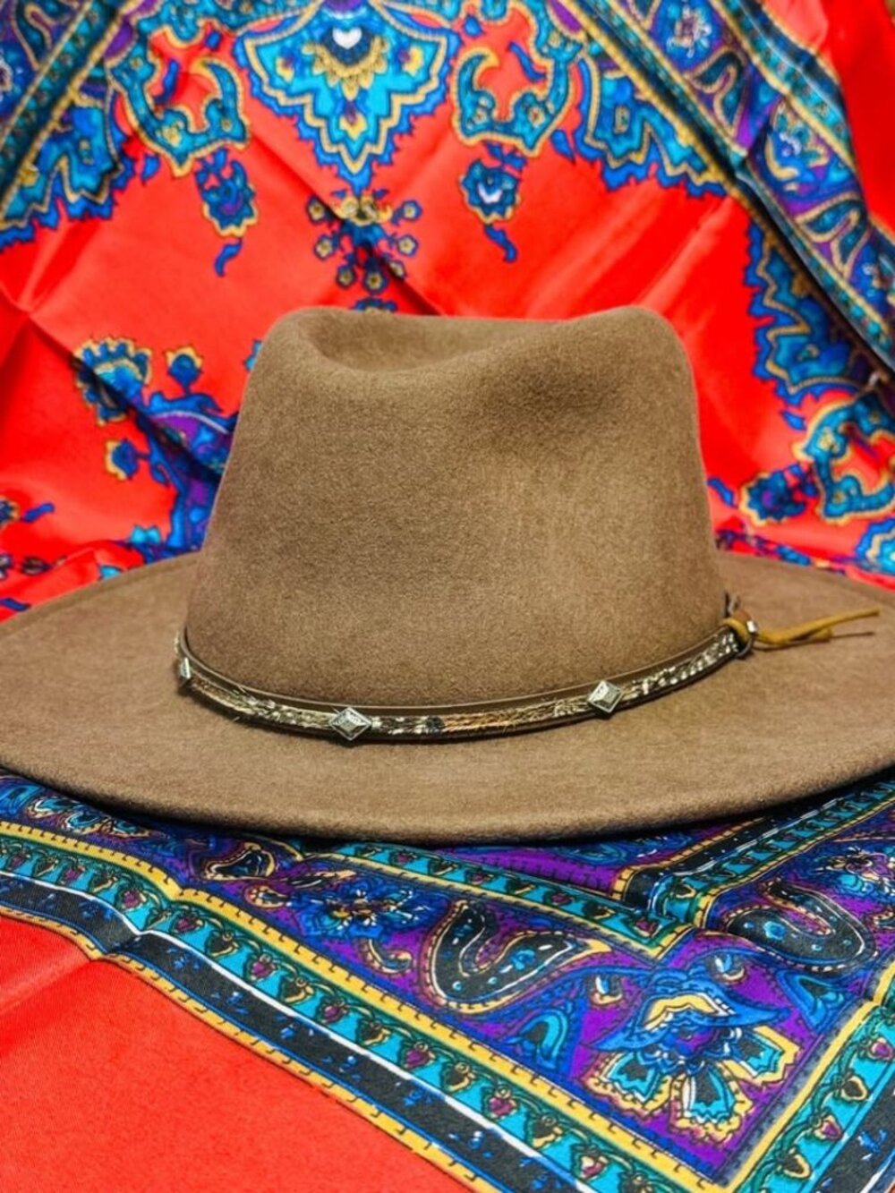 Stetson Mountain Sky Crushable Outdoor Western Wool Hat Large